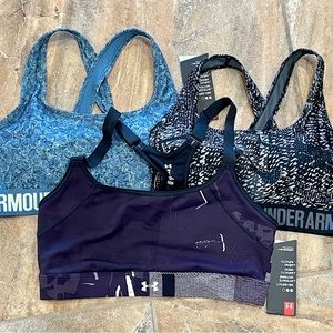 3 NWT Under Armour Sports bras